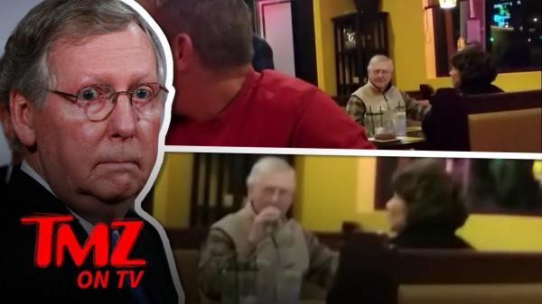 Senator Mitch McConnell Bombarded At Restaurant! | TMZ TV