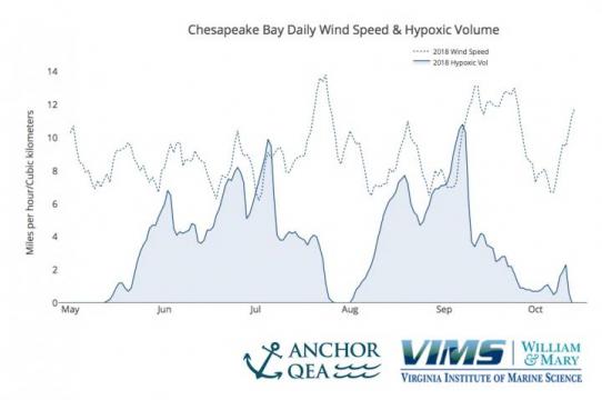 VIMS issues annual dead-zone report card for the Chesapeake Bay