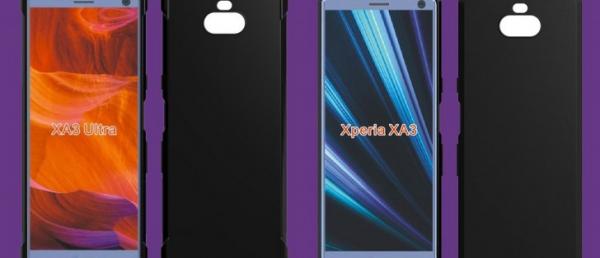 Cases reveal Sony Xperia XA3 and XA3 Ultra with dual rear cameras