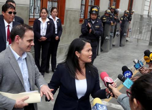 Peru opposition vows to halt clashes as leader faces jailtime