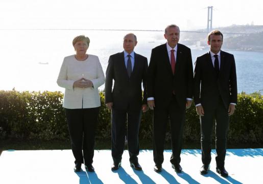 Russia, Germany, France and Turkey meet for four-way Syria summit
