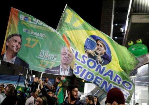 Far-right Bolsonaro wins Brazil presidential race