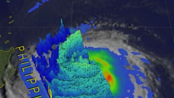 Threatening Typhoon Yutu probed by GPM Satellite