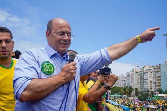 Witzel pede desculpas à família de Marielle por quebra de placa