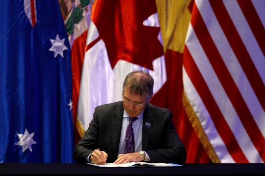 Countering global protectionism, Pacific trade pact to start at end-2018