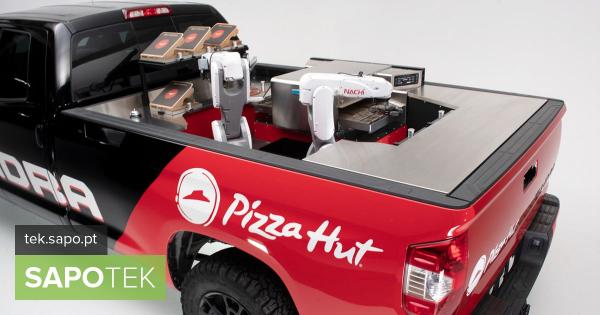 O futuro da produção e entrega de pizzas é robótico e autónomo