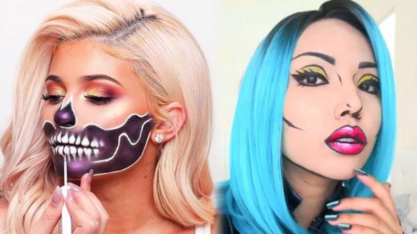 5 EASY Halloween Makeup Tutorials by YouTubers