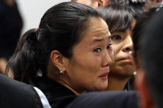 Justiça do Peru volta a decretar prisão preventiva de Keiko Fujimori