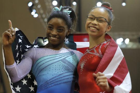 Vítima de abuso, Biles se torna a 1ª tetracampeã mundial de ginástica