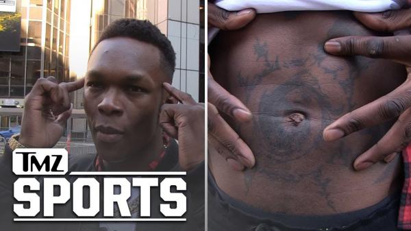 UFCs Israel Adesanya Explains Badass Naruto and Avatar Tats