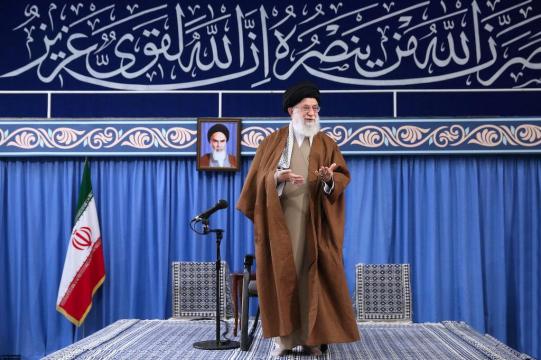 Iran's Khamenei says the world opposes Trump's decisions: TV