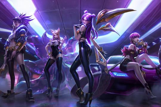 Empresa de games cria banda feminina virtual inspirada no k-pop