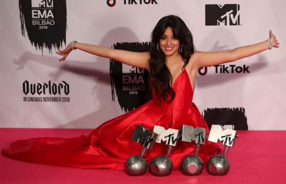 Camila Cabello comes out on top at MTV Europe Music Awards