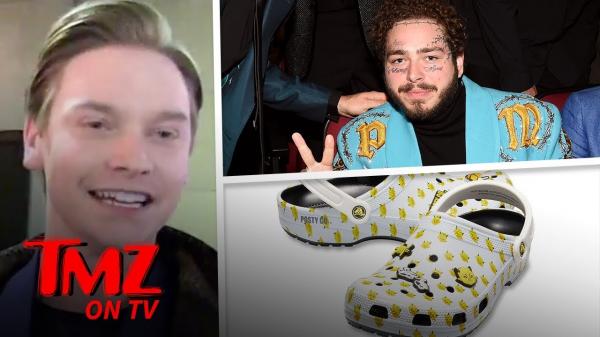Post Malone Puts Out His Own Line Of Crocs | TMZ TV