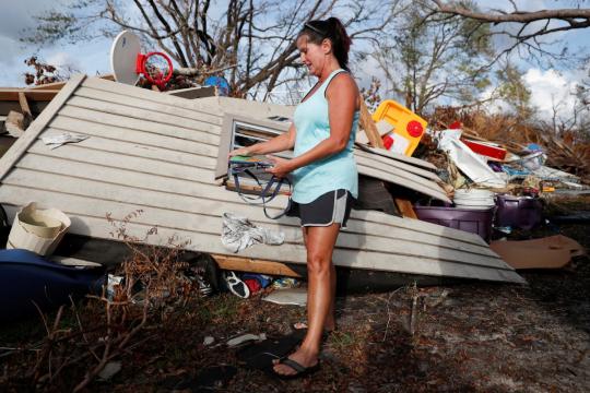 For some in Florida Panhandle, voting takes back seat to hurricane hardships