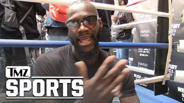 Deontay Wilder Says Floyd Mayweather Could Ruin Legacy With Kickboxing Fight | TMZ Sports