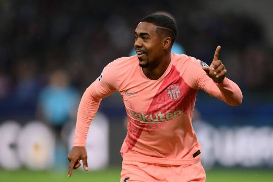 Com gol de Malcom, Barcelona se classifica na Champions League