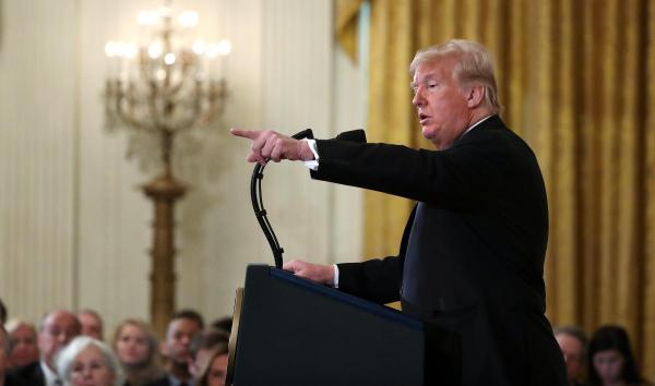 Defiant Trump blames media, fellow Republicans for House losses