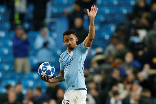 Com três de Gabriel Jesus, Manchester City goleia o Shakhtar Donetsk