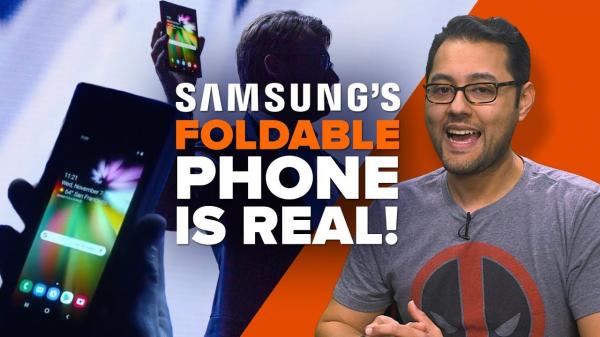 Samsung unveils foldable phone (Alphabet City)