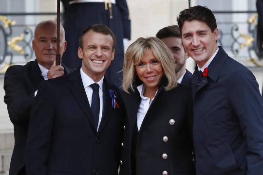 Líderes mundiais celebram o centenário do fim da Primeira Guerra em Paris