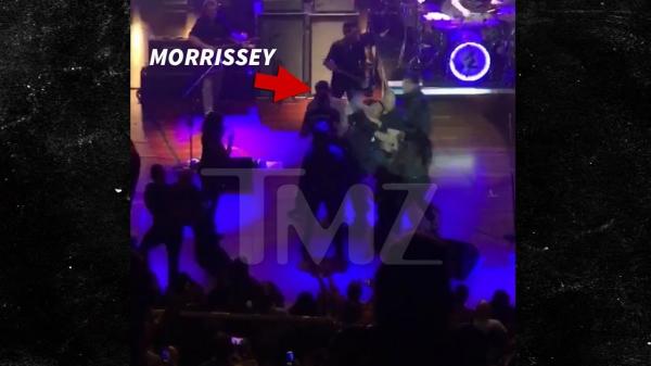 Morrissey Attacked on Stage During Concert Performance