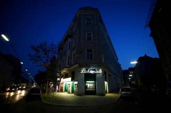 Silent cinema and empty seats at Vienna's Breitenseer Lichtspiele