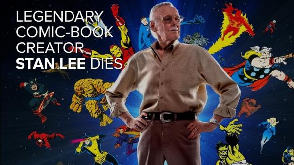 Comicbook legend Stan Lee dies at 95