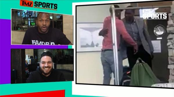 Jimmy Butler Meets & Embraces Sixers GM! | TMZ Sports