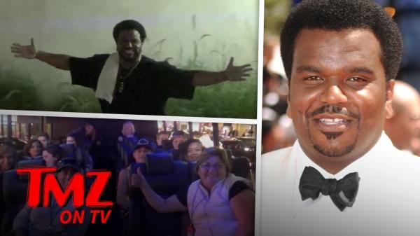 Funny Guy Craig Robinson Has No Time For Fans | TMZ TV