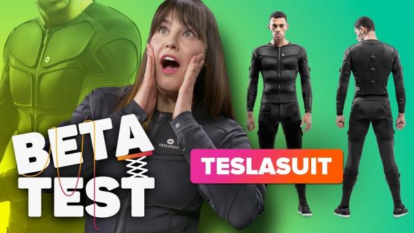 The Teslasuit literally shocked me | Beta Test