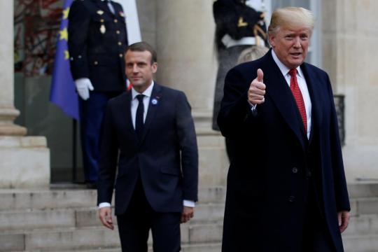 Days after visit, Trump blasts France's Macron as relations sour
