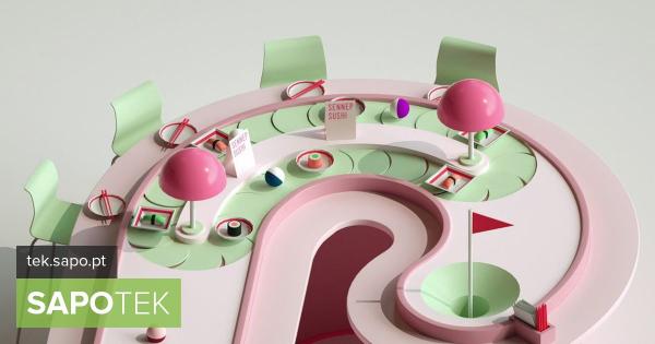 Alphaputt é um jogo de minigolfe com circuitos extravagantes