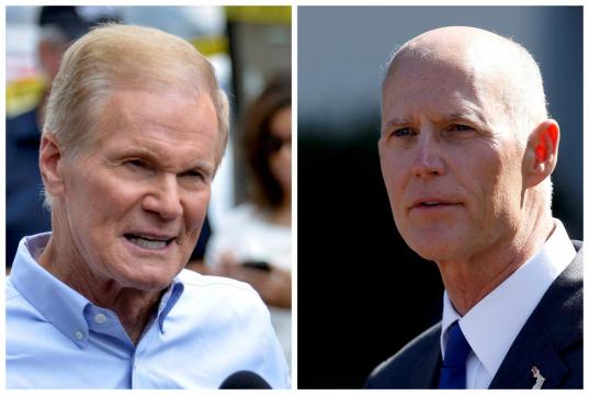 Florida officials order hand recount of ballots in tight Senate race