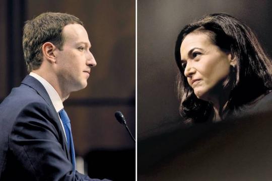 Zuckerberg 'não vai se demitir', mas 'facas longas vieram' para Sandberg