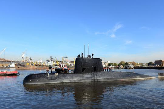 Encontrado submarino argentino desaparecido há um ano