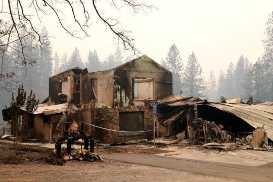 When 'megafire' blocked escape plan, California town had to think fast