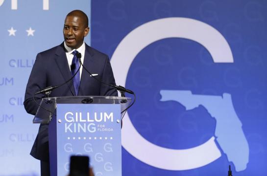 Democrat Gillum concedes Florida governor's race, congratulates DeSantis