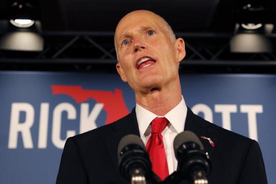 Scott wins Florida U.S. Senate seat after manual recount