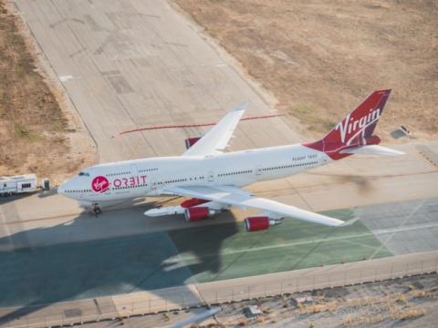 Caught on video: Virgin Orbit jet spotted on first captive-carry flight including rocket