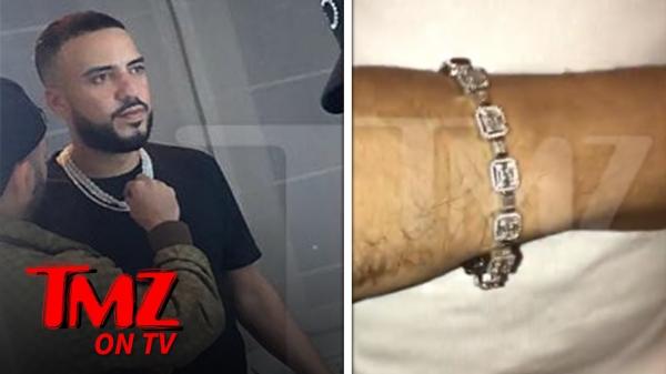 French Montana Drops 100,000 on Diamond Chains and Matching Bracelet | TMZ TV