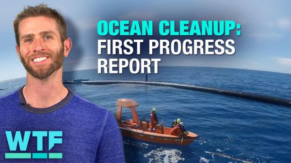 Ocean Cleanup The first progress report is in | What the Future