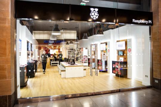 The Raspberry Pi store is much cooler than an Apple Store