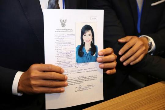 Thai king's elder sister to contest March 24 election as PM candidate