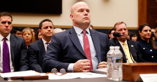 Matthew Whitaker Hearing Updates: He Declines to Defend the Russia Inquiry