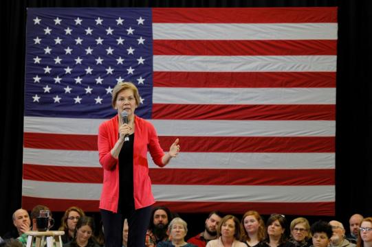 Senator Warren seeks to quiet critics with 2020 campaign launch