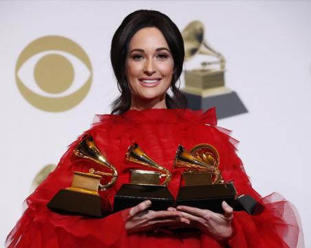 Rap scores Grammy breakthrough while girl power rules awards show