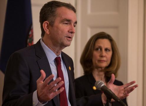 Virginia governor vows not to resign over racist incident