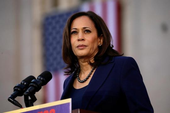 U.S. presidential candidate Harris says she tried pot - and inhaled