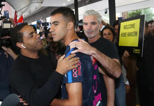 Refugee Bahraini footballer, freed from Thai jail, says 'I love Australia'